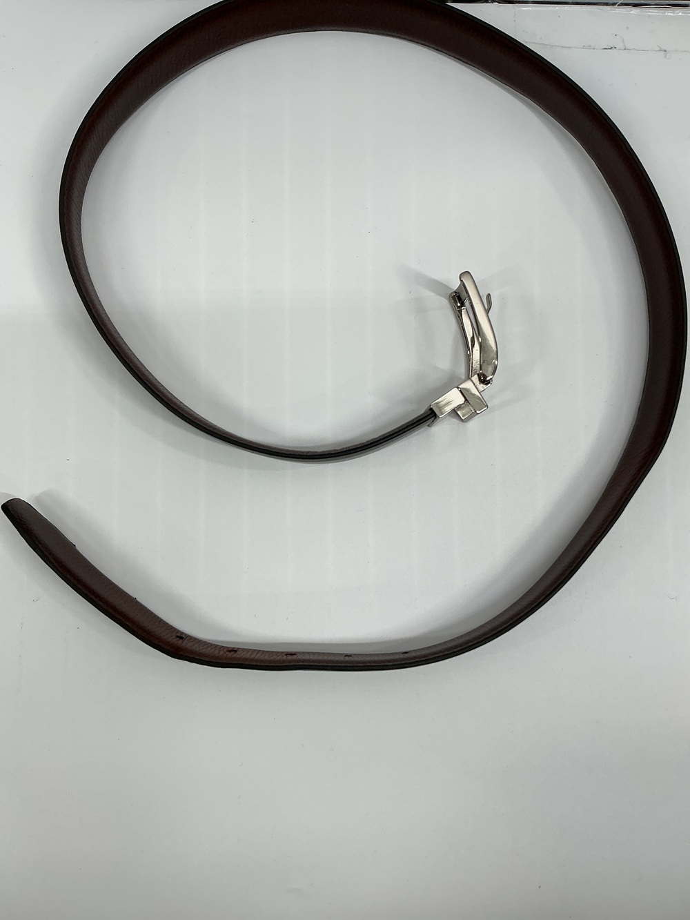 Owen Calfskin Leather Reversible Dress Belt